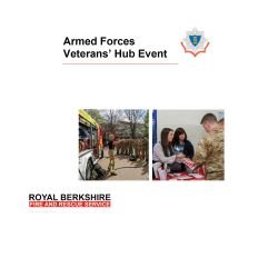 Armed Forces Veterans’ Hub Event
