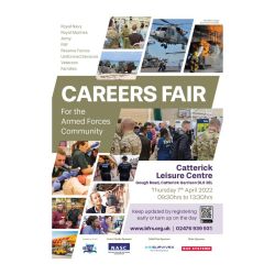 British Forces Resettlement Services (BFRS) Career Fair of 7th April, 2022