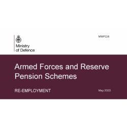 Re-Employment in the Armed Forces