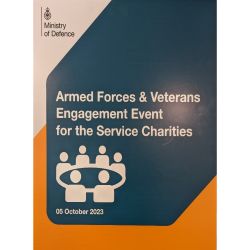 Armed Forces and Veterans engagement event for service charities